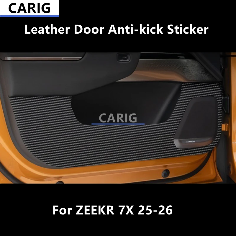 For ZEEKR 7X 25-26 Leather Door Anti-kick Sticker Modified Car Interior Protection Modification Accessories Refit
For ZEEKR 7X 25-26 Leather Door Anti-kick Sticker Modified Car Interior Protection Modification Accessories Refit