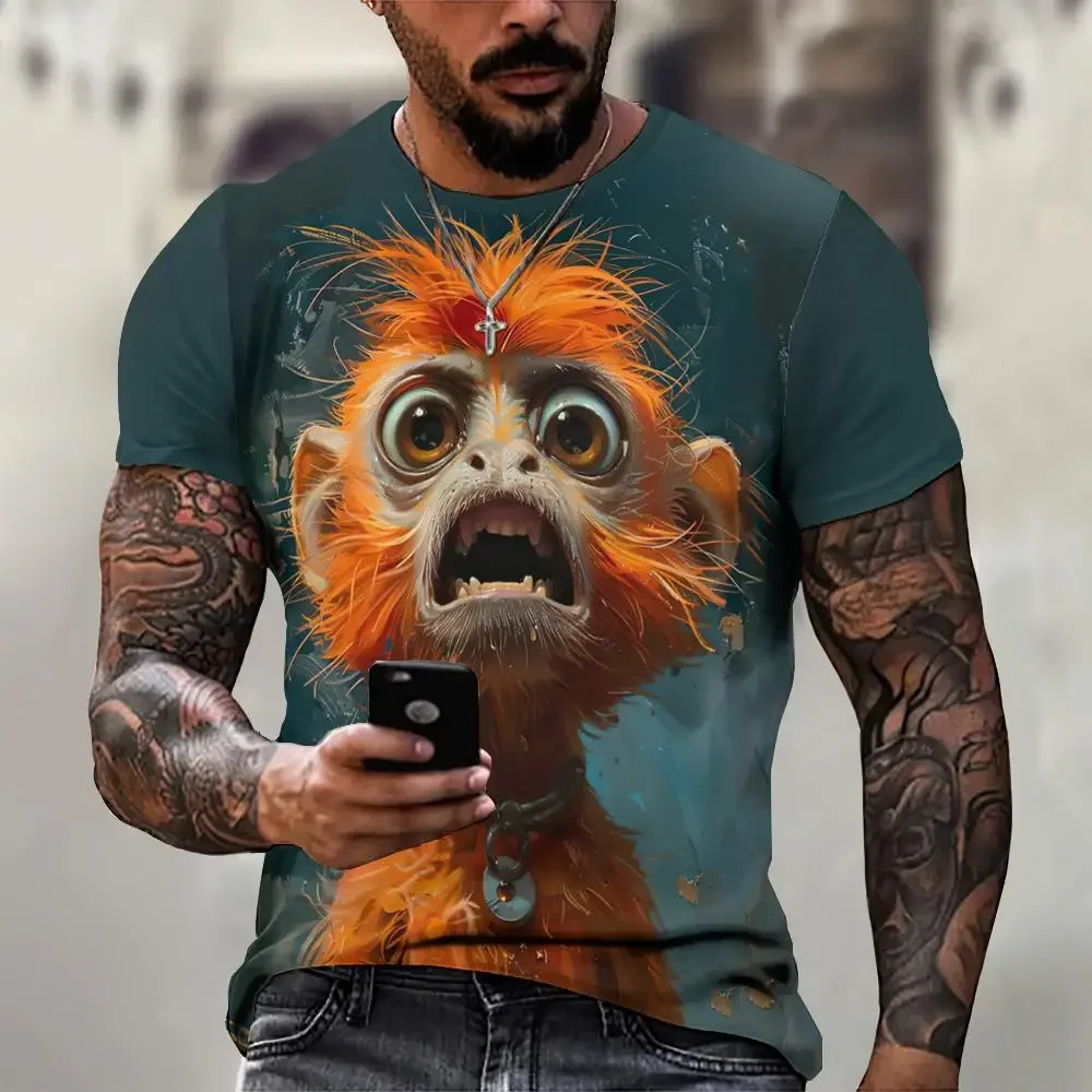 Angry Animal 3D Print Plus Size Men's T-shirt Sport Quick Drying Breathable Street Outdoor Fitness Casual Running Short Sleeve
Angry Animal 3D Print Plus Size Men's T-shirt Sport Quick Drying Breathable Street Outdoor Fitness Casual Running Short Sleeve