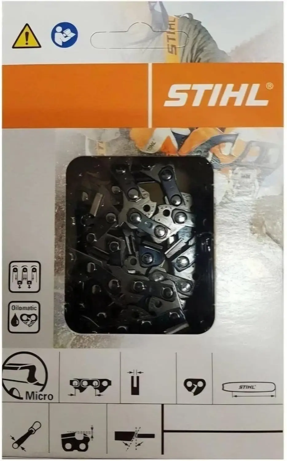 20" Chainsaw Chain 0.325" Pitch 0.063" Gauge 81 Drive Links for Gas Saw
20" Chainsaw Chain 0.325" Pitch 0.063" Gauge 81 Drive Links for Gas Saw