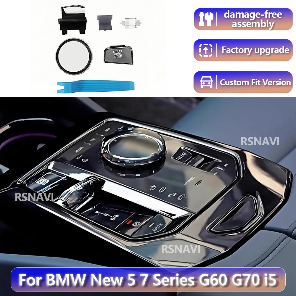 Plug & Play For BMW G60 G61 G70 New 5/7 Series M5 G90 iX i20 2024+ Gearbox Lever Handle Car Decorate Accessories Precise Fit
Plug & Play For BMW G60 G61 G70 New 5/7 Series M5 G90 iX i20 2024+ Gearbox Lever Handle Car Decorate Accessories Precise Fit