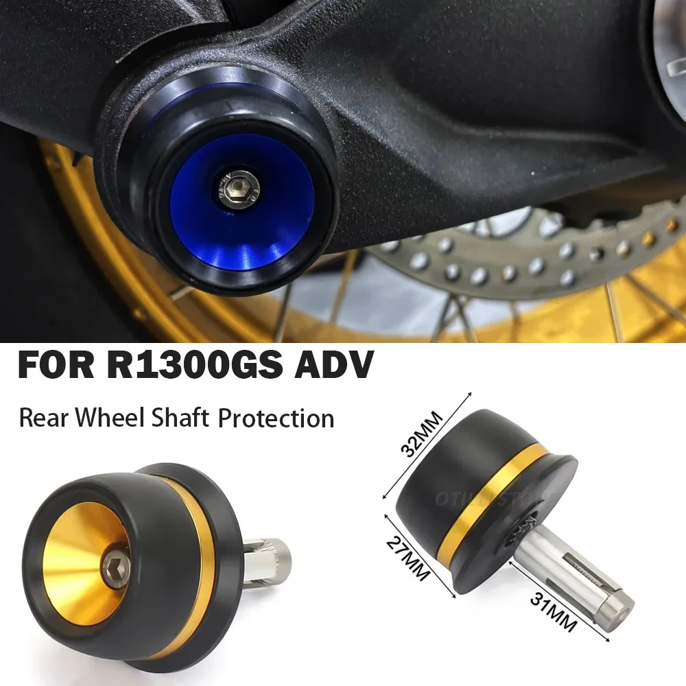 New For BMW R1300GS ADV R 1300 GS Rear Axle Crash Slider Motorcycle Wheel Protector GS1300 R1300 GS Adventure 2023 2024 2025
New For BMW R1300GS ADV R 1300 GS Rear Axle Crash Slider Motorcycle Wheel Protector GS1300 R1300 GS Adventure 2023 2024 2025