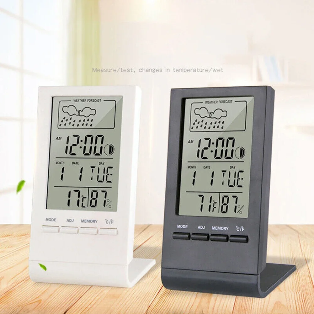 Temperature Monitor Digital Thermometer Health Management ABS Material Alarm Clock Function Fahrenheit Celsius Switch
Temperature Monitor Digital Thermometer Health Management ABS Material Alarm Clock Function Fahrenheit Celsius Switch