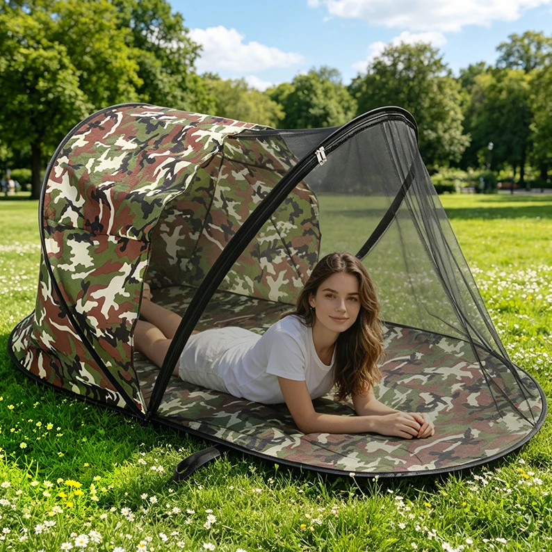 Portable Mosquito Net Outdoor Sunshade Camping Tent No Installation Full Cover Mosquito Net Camouflage Style
Portable Mosquito Net Outdoor Sunshade Camping Tent No Installation Full Cover Mosquito Net Camouflage Style