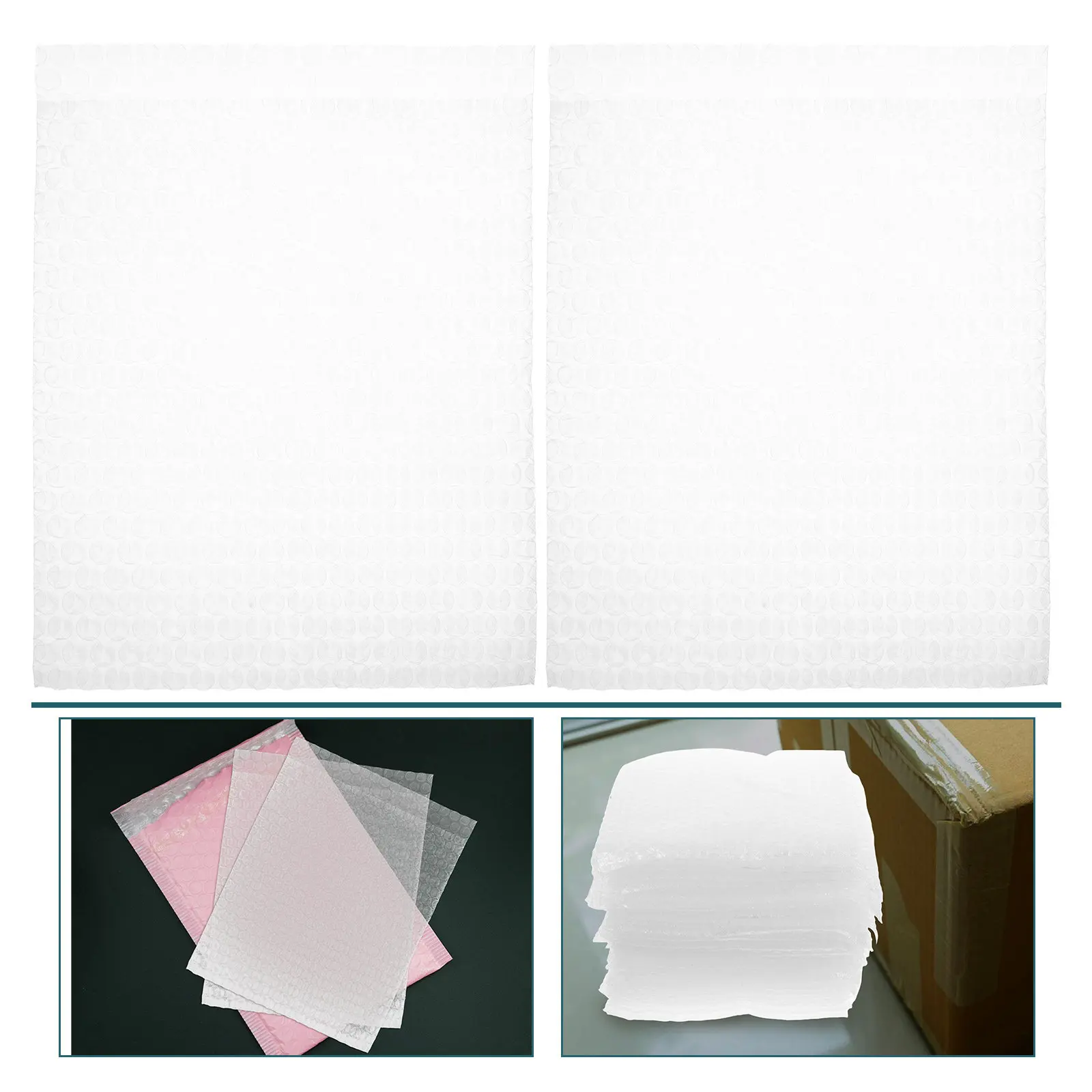 100Pcs Bubble Pouches Heavy Duty Bubble Mailers for Transport Protection Shipping Supplies Padded Sleeve Packing Saver
100Pcs Bubble Pouches Heavy Duty Bubble Mailers for Transport Protection Shipping Supplies Padded Sleeve Packing Saver