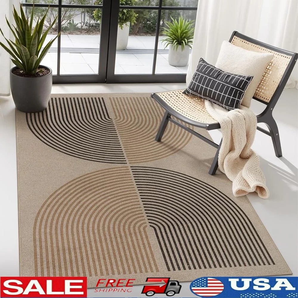 Modern Non Slip Easy Jute Rug Washable 4x6 Low Pile Area Carpet Living Room Bedroom Kitchen Bathroom Indoor Outdoor Use
Modern Non Slip Easy Jute Rug Washable 4x6 Low Pile Area Carpet Living Room Bedroom Kitchen Bathroom Indoor Outdoor Use