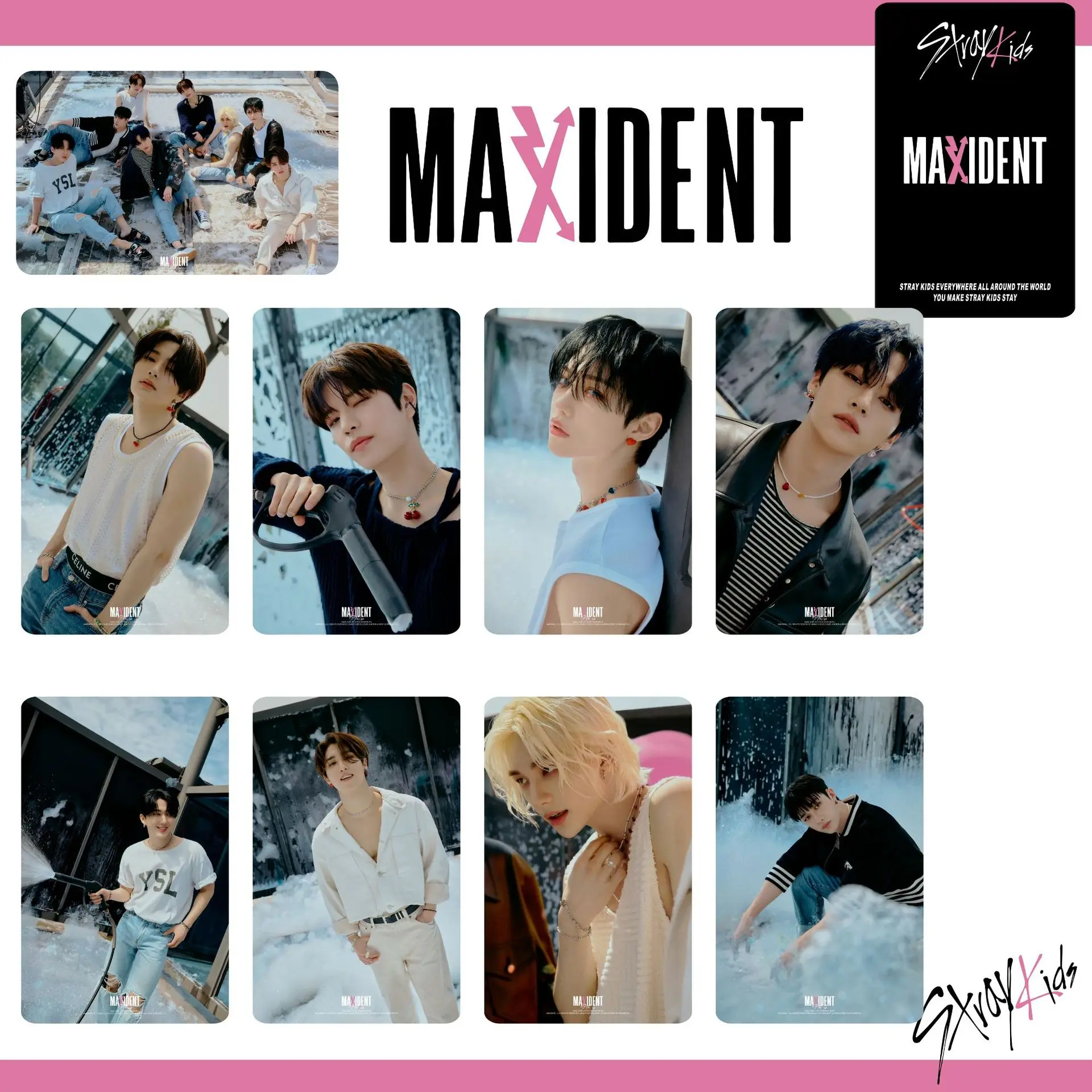 Коллекционная карточка Stray Kids (MAXIENT) SKZOO: Новый альбом, стиль «Surrounding Stars», маленькая карточка в том же стиле
Коллекционная карточка Stray Kids (MAXIENT) SKZOO: Новый альбом, стиль «Surrounding Stars», маленькая карточка в том же стиле
