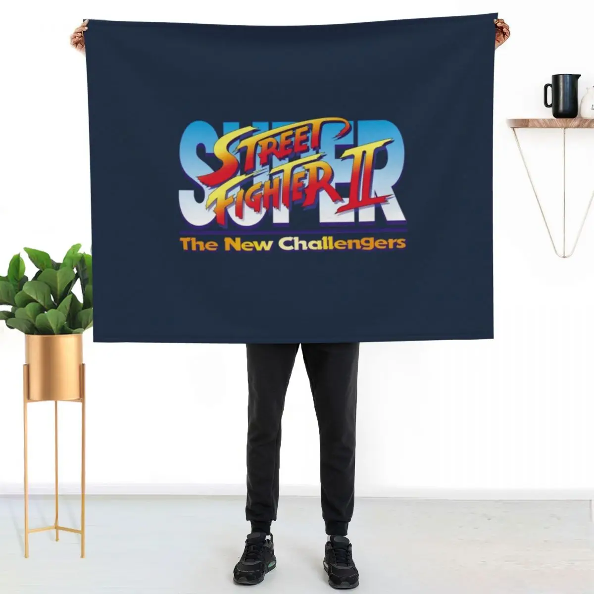 Super Street Fighter II Vintage Video Game Logo Throw Blanket Stylish Decor Blanket Gift for Friends Roommate
Super Street Fighter II Vintage Video Game Logo Throw Blanket Stylish Decor Blanket Gift for Friends Roommate