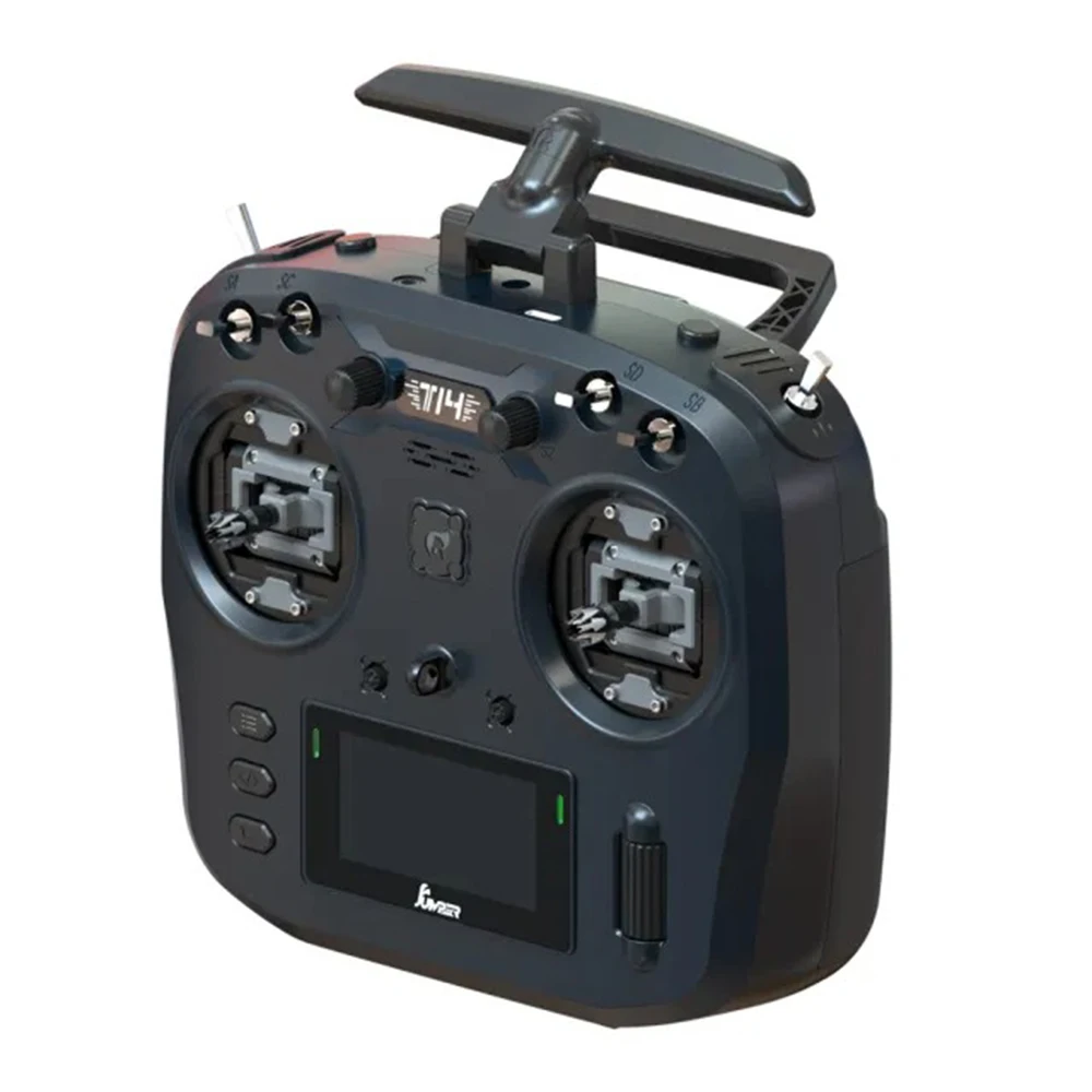 Jumper T14 2.4Ghz/915Mhz ELRS 1W Radio Remote Control Transmitter Hall Sensor 2.42inch OLED
Jumper T14 2.4Ghz/915Mhz ELRS 1W Radio Remote Control Transmitter Hall Sensor 2.42inch OLED