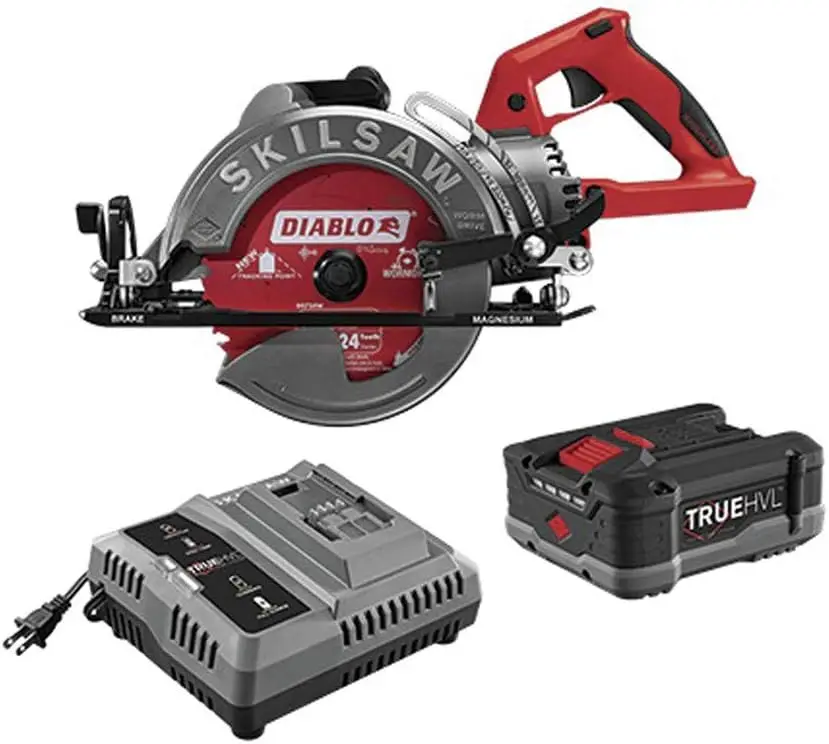 7-1/4 В. Беспроводной червячный привод TRUEHVL SKILSAW с аккумулятором TRUEHVL, Diablo Blade-SPTH77M-12
7-1/4 В. Беспроводной червячный привод TRUEHVL SKILSAW с аккумулятором TRUEHVL, Diablo Blade-SPTH77M-12