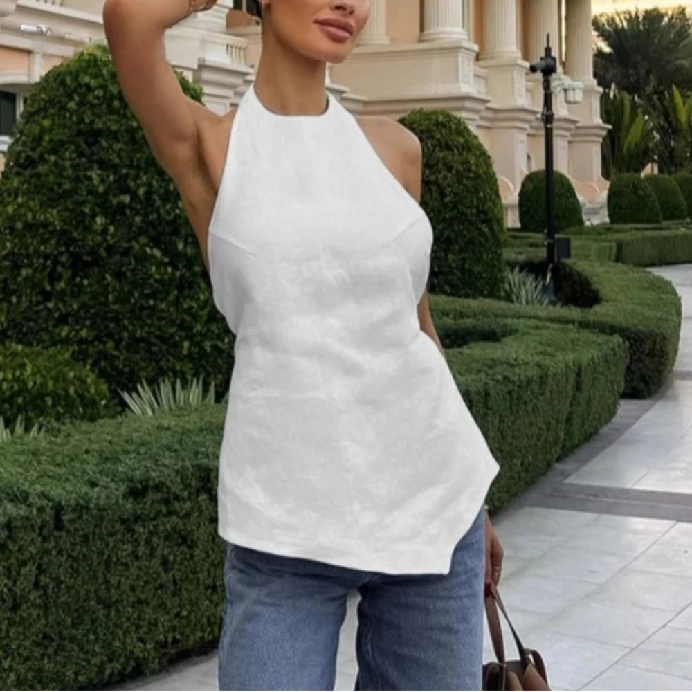 2025 Fashionable Solid color Minimalist Slimming Vests for Women O Neck Sleeveless Tunic Temperament Comfortable Vet Female New
2025 Fashionable Solid color Minimalist Slimming Vests for Women O Neck Sleeveless Tunic Temperament Comfortable Vet Female New