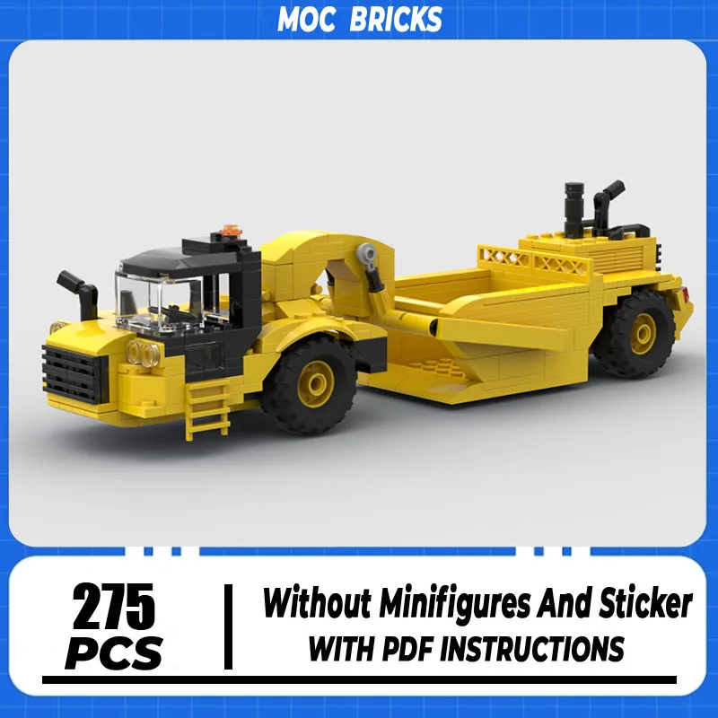 Engineering Vehicle Moc Building Bricks Wheel Tractor Scraper Model Building Technology Modular Block Construstion Toy Gift
Engineering Vehicle Moc Building Bricks Wheel Tractor Scraper Model Building Technology Modular Block Construstion Toy Gift