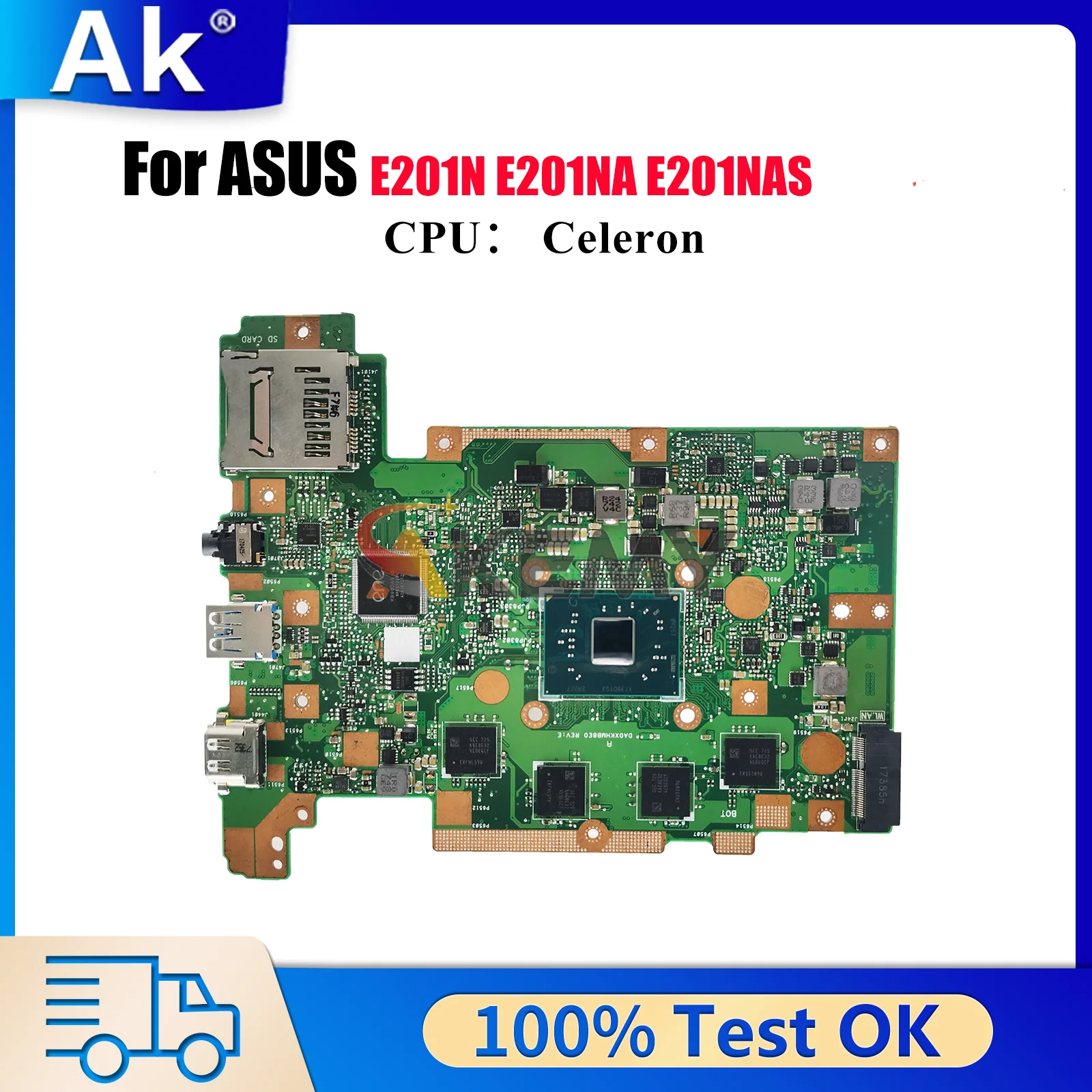 E201NA Laptop Motherboard For ASUS EeeBook E201NAS E201NA E201N Notebook Mainboard With Celeron CPU 100% tests OK fast shipping
E201NA Laptop Motherboard For ASUS EeeBook E201NAS E201NA E201N Notebook Mainboard With Celeron CPU 100% tests OK fast shipping