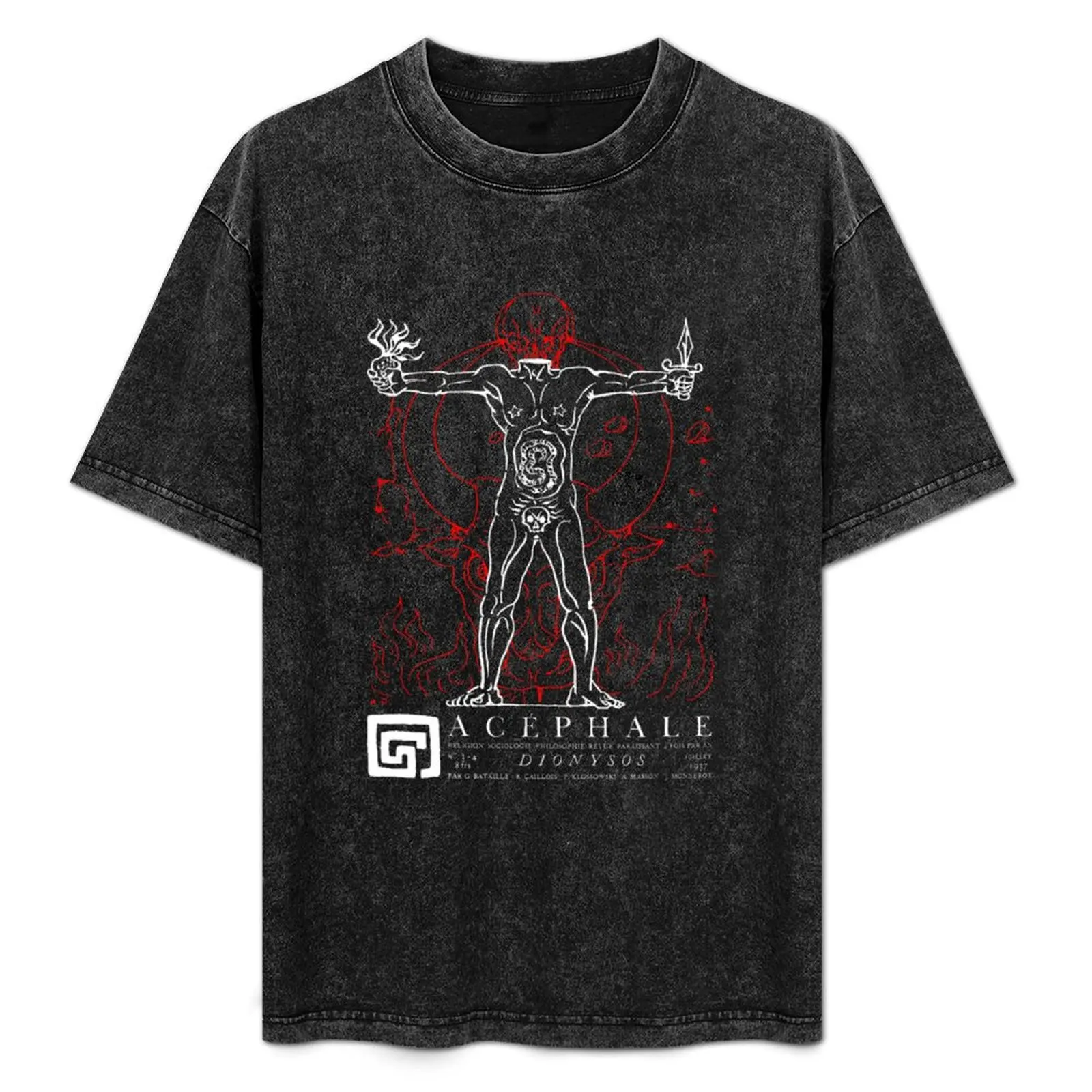 Acéphale - Dionysus T-Shirt Thanksgiving Day Tee Top
Acéphale - Dionysus T-Shirt Thanksgiving Day Tee Top