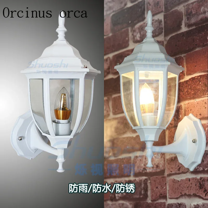 Continental white pastoral outdoor waterproof wall lamp corridor corridor staircase outdoor iron wall lamp
Continental white pastoral outdoor waterproof wall lamp corridor corridor staircase outdoor iron wall lamp