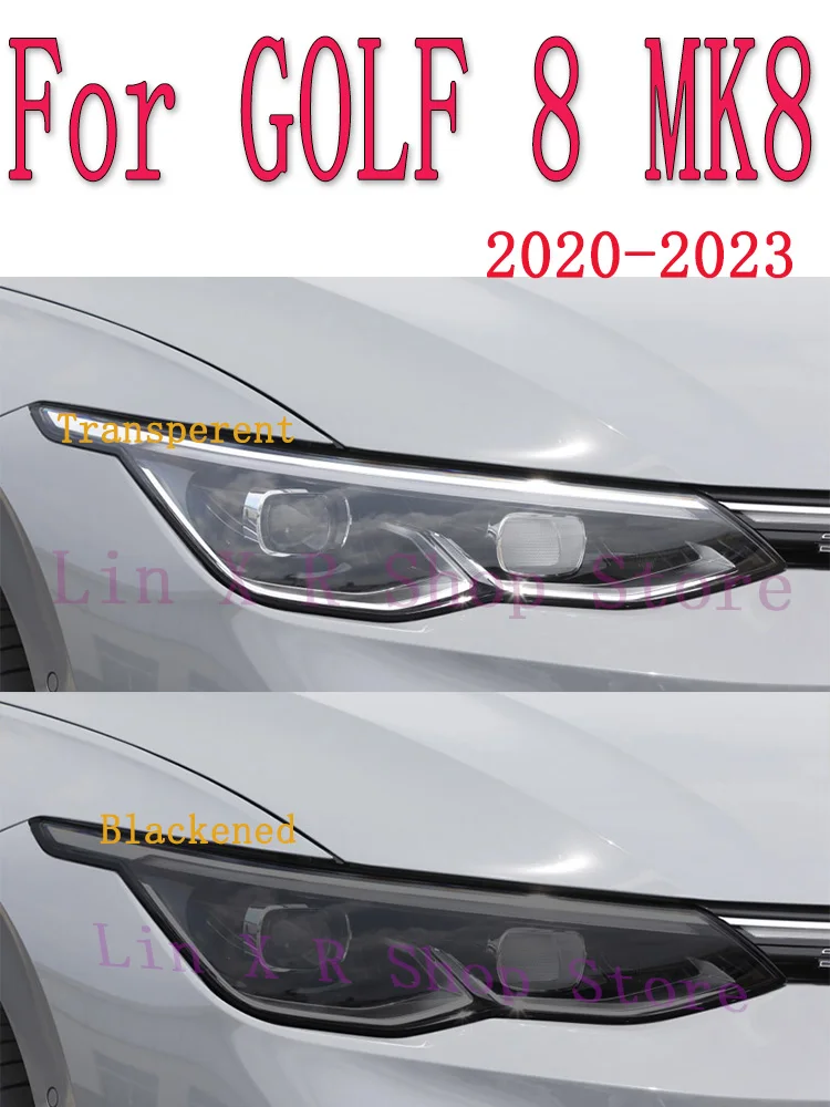 For GOLF 8 MK8 2020-2023 TPU Car Exterior Headlights Anti-Scratch Protective Film Headlamps Repair Sticker Accessories Refit
For GOLF 8 MK8 2020-2023 TPU Car Exterior Headlights Anti-Scratch Protective Film Headlamps Repair Sticker Accessories Refit