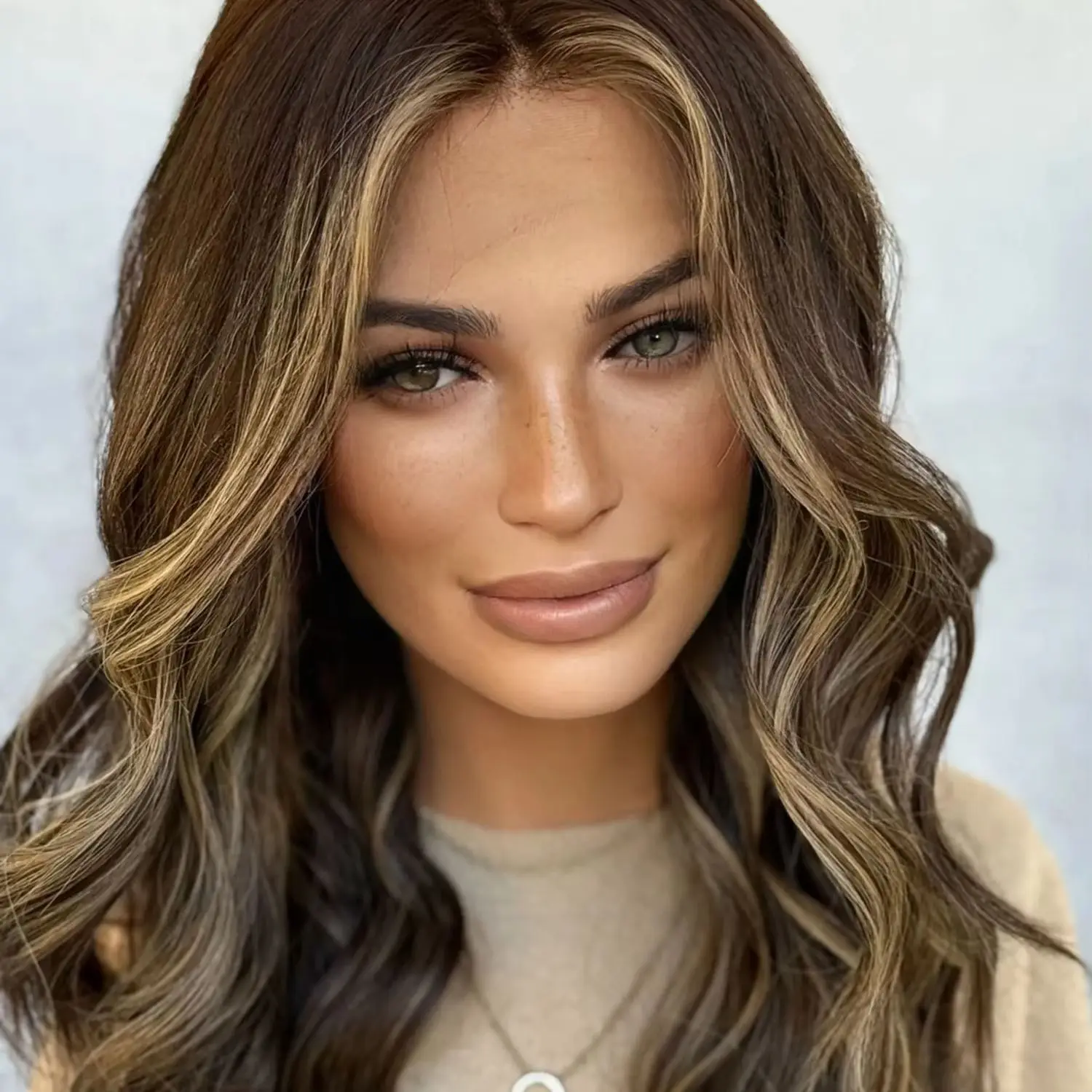 20-дюймовый темно-коричневый парик с омбре, синтетический парик спереди, женский реалистичный парик естественного вида, парик высокого качества, повседневное использование
20-дюймовый темно-коричневый парик с омбре, синтетический парик спереди, женский реалистичный парик естественного вида, парик высокого качества, повседневное использование