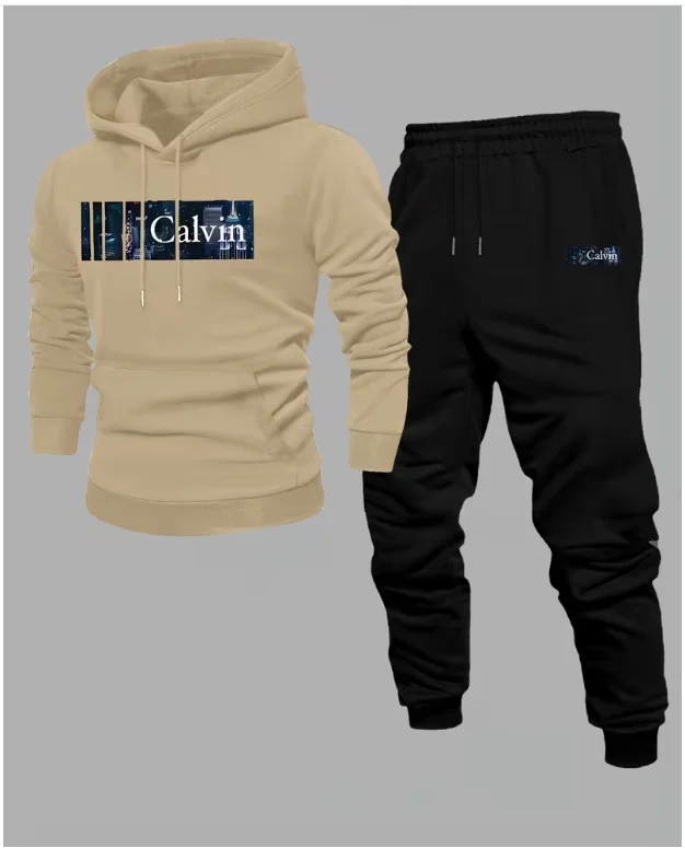 Men's Two-Piece Loose-Fit Hooded Sweatshirt and Pullover Sportswear for Fall and Winter, New Style Oversized Sweatshirts
Men's Two-Piece Loose-Fit Hooded Sweatshirt and Pullover Sportswear for Fall and Winter, New Style Oversized Sweatshirts