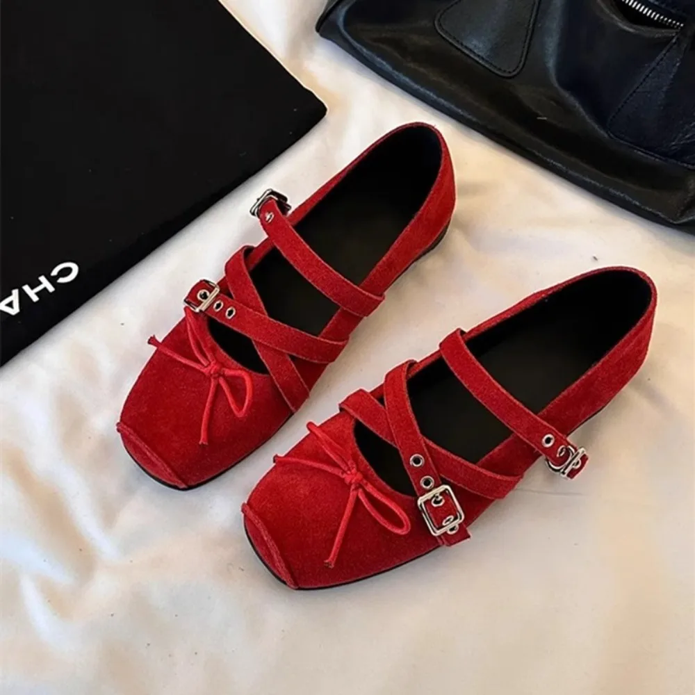 Inner Height Increasing Pumps Women's Spring New Red Ballet Single Shoe Feminine Temperament Cross Belt Mary Jane Shoes Women
Inner Height Increasing Pumps Women's Spring New Red Ballet Single Shoe Feminine Temperament Cross Belt Mary Jane Shoes Women