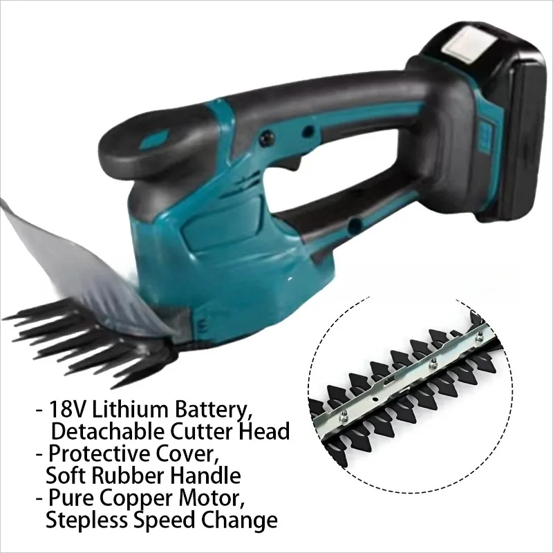 Handheld lightweight lawn mower dual-purpose tea garden green trimmer mini lithium battery hedge trimmer
Handheld lightweight lawn mower dual-purpose tea garden green trimmer mini lithium battery hedge trimmer