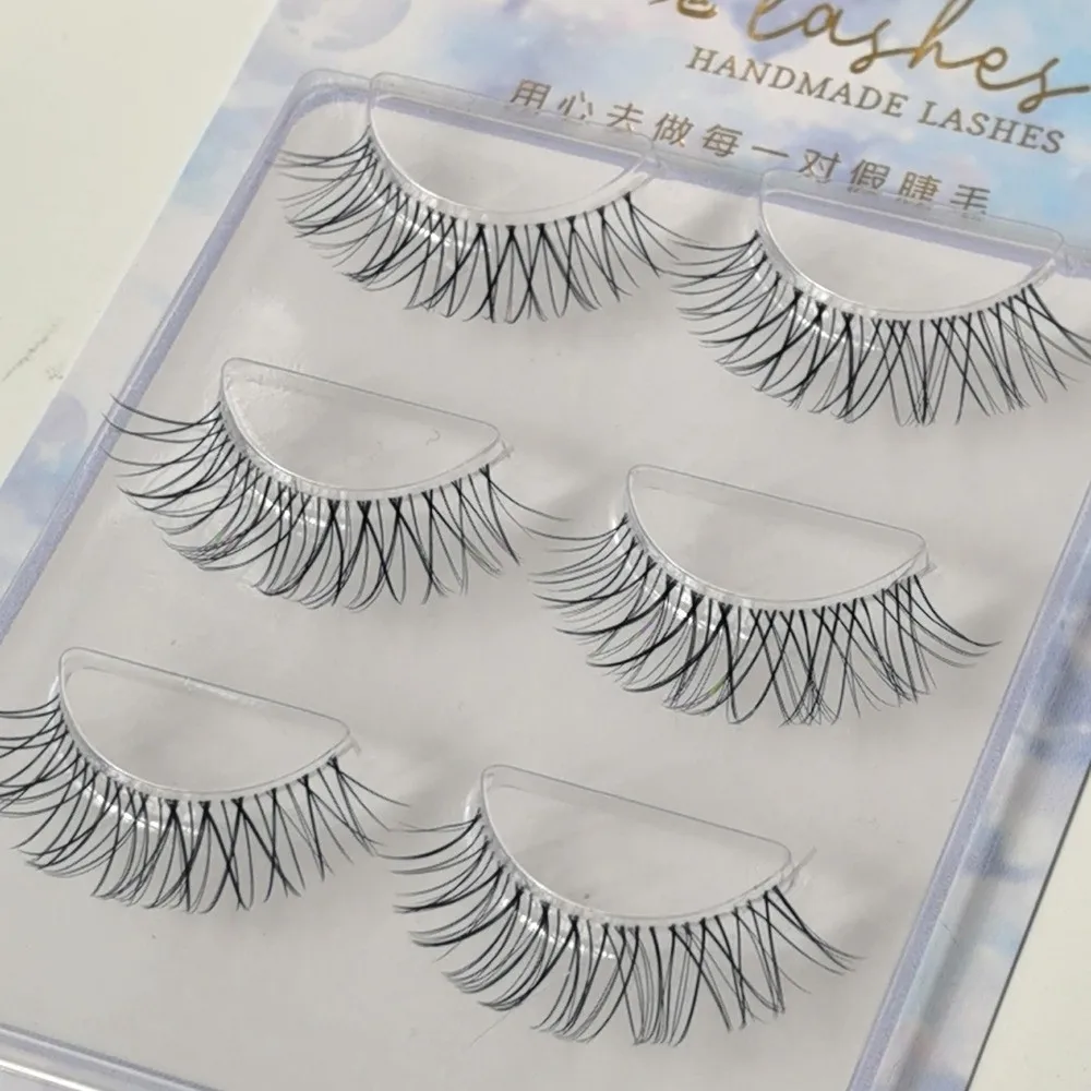New Natural Look False Eyelashes 3D Effect Long Air Manga Lashes Japanese Cosplay Eyelash Extension Faux Mink Lashes for Women
New Natural Look False Eyelashes 3D Effect Long Air Manga Lashes Japanese Cosplay Eyelash Extension Faux Mink Lashes for Women