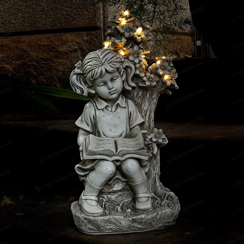 Solar Resin Children Sculpture, European Desktop Ornament, Courtyard Lawn Outdoor Decor, Perfect Gift
Solar Resin Children Sculpture, European Desktop Ornament, Courtyard Lawn Outdoor Decor, Perfect Gift