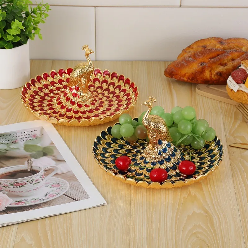 Peacock Fruit Platter, Palace Banquet Table Snacks, Cake Food Storage Jar, Holiday Wedding Decoration Props
Peacock Fruit Platter, Palace Banquet Table Snacks, Cake Food Storage Jar, Holiday Wedding Decoration Props