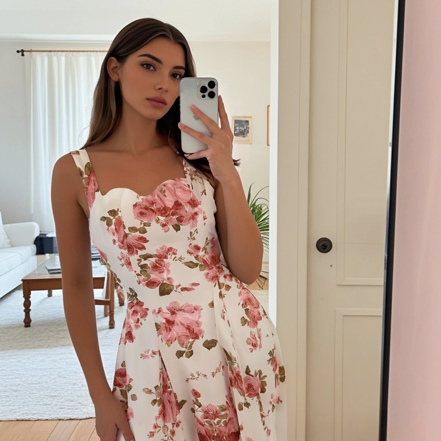 2025 New Arrival Women's Sleeveless Floral Print Dress Spaghetti Straps Fit for a Feminine and Stylish Look y2k
2025 New Arrival Women's Sleeveless Floral Print Dress Spaghetti Straps Fit for a Feminine and Stylish Look y2k