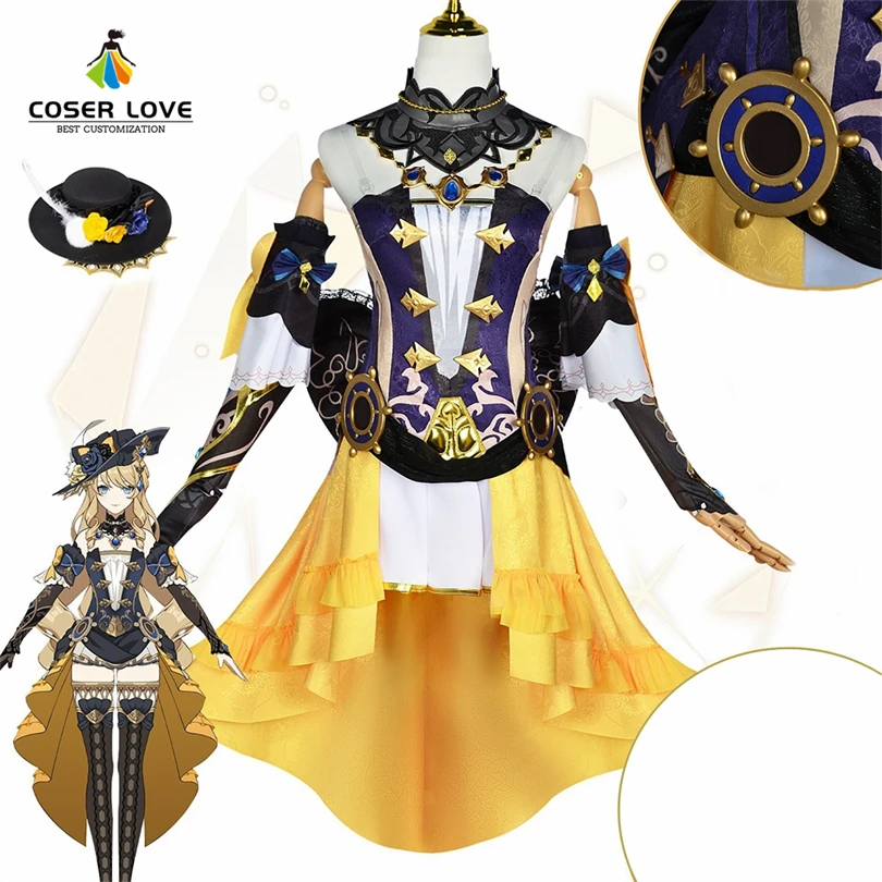 Genshin Impact Fontaine Navia Cosplay Costume Carnival Halloween Comic Convention Costumes
Genshin Impact Fontaine Navia Cosplay Costume Carnival Halloween Comic Convention Costumes