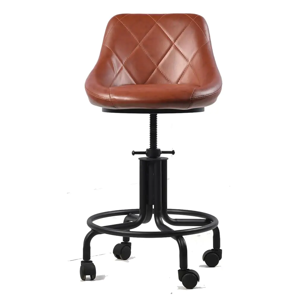 Antique Industrial Design Metal Adjustable Height Kitchen Dining Breakfast Chair Industrial Style Bar Stool With Wheels, Fully
Antique Industrial Design Metal Adjustable Height Kitchen Dining Breakfast Chair Industrial Style Bar Stool With Wheels, Fully