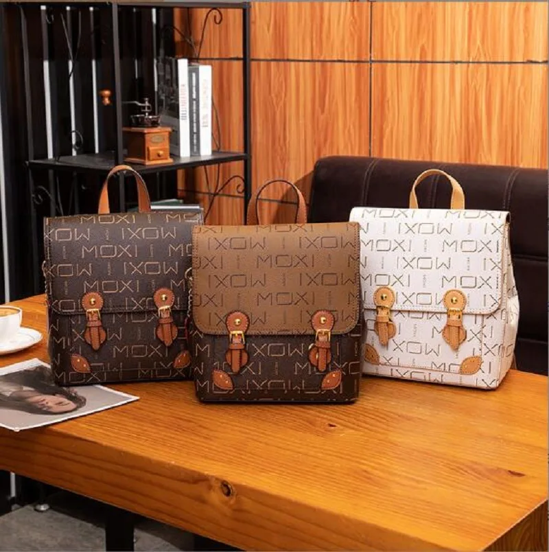 New Fashion Luxury Vintage High Quality Leather Backpack Letter Design Travel Shoulder Bags Ladies Leisure Totes Crossbody Bag
New Fashion Luxury Vintage High Quality Leather Backpack Letter Design Travel Shoulder Bags Ladies Leisure Totes Crossbody Bag