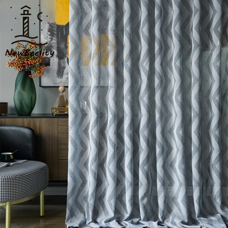 European Modern Minimalist Semi-Blackout Blue Grey Curtains for Living Room Bedroom Dining Hall Simple Decor Custom Size Tulle
European Modern Minimalist Semi-Blackout Blue Grey Curtains for Living Room Bedroom Dining Hall Simple Decor Custom Size Tulle