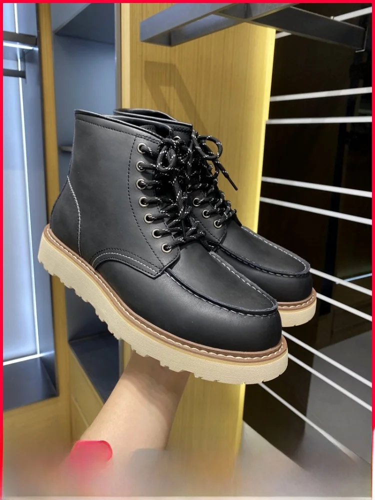 Heavyweight Promotion American Style Outdoor High-Top Boots Men's Autumn Workwear Shoes Breathable Ultra-Leather Soft ...
Heavyweight Promotion American Style Outdoor High-Top Boots Men's Autumn Workwear Shoes Breathable Ultra-Leather Soft ...
