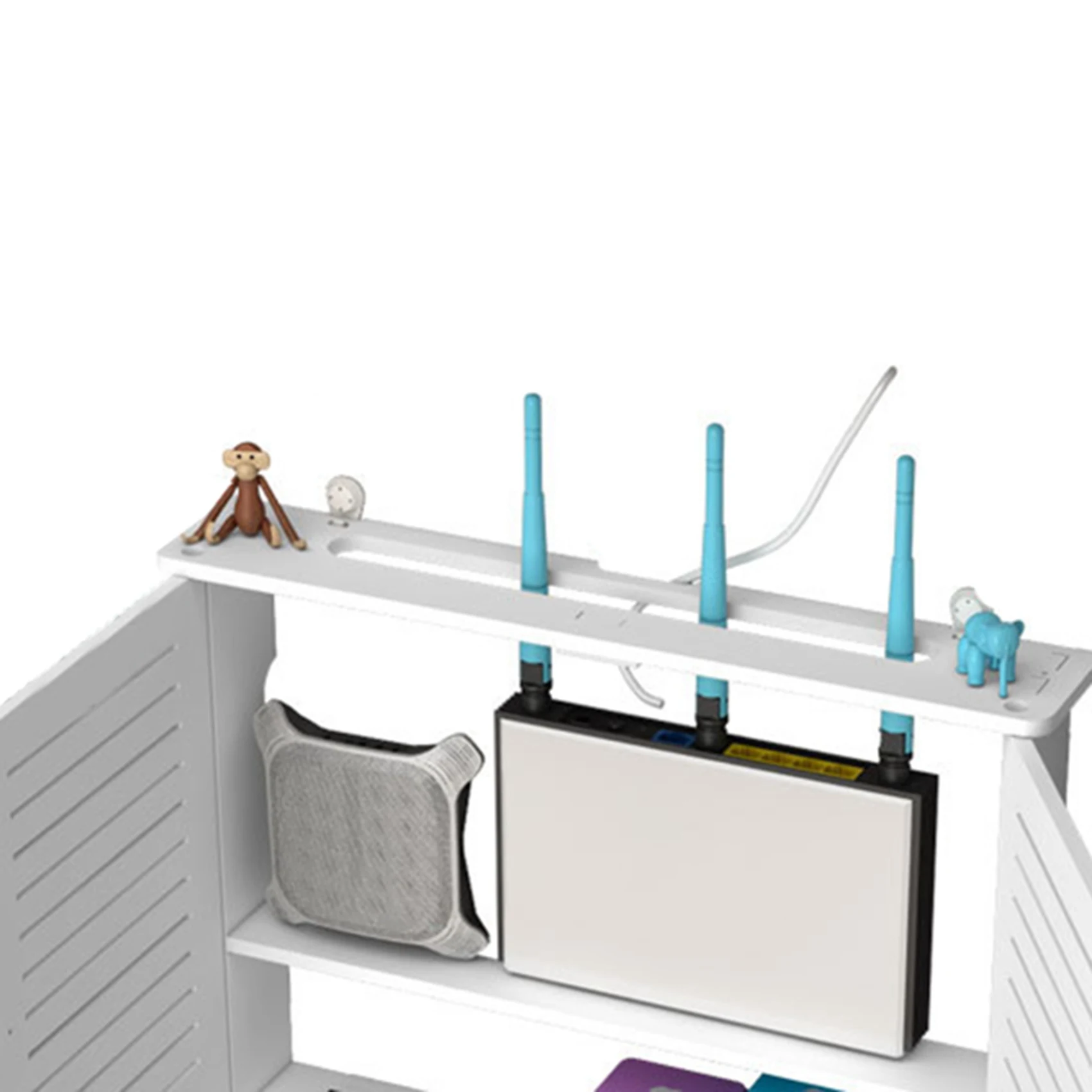 ABWR-2X Wireless Wifi Router Storage Boxes Wooden Box Cable Power Plus Wire Bracket Wall Hanging Plug Board Shelf
ABWR-2X Wireless Wifi Router Storage Boxes Wooden Box Cable Power Plus Wire Bracket Wall Hanging Plug Board Shelf
