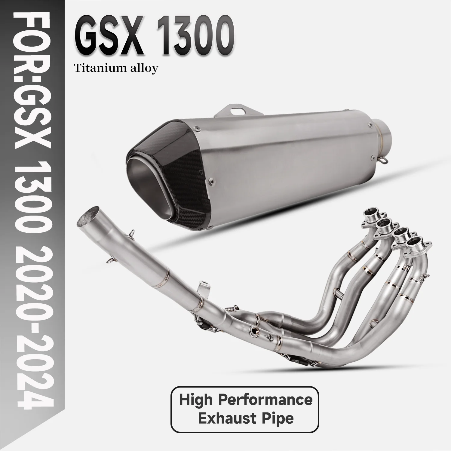 GSX1300R Motorcycle modified ti alloy front exhaust Brock CT carbon tip exhaust for Hayabusa 1300 GSX1300 GSX1300R
GSX1300R Motorcycle modified ti alloy front exhaust Brock CT carbon tip exhaust for Hayabusa 1300 GSX1300 GSX1300R
