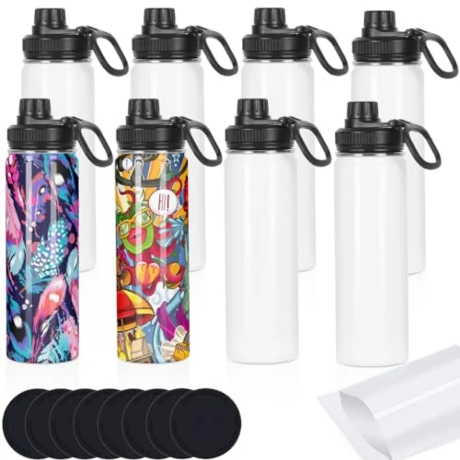 Sublimation Sports Water Bottle Blanks Bulk, 22 oz Sublimation Tumblers, Stainless Steel Double Wall Insulated Sublimation Cups
Sublimation Sports Water Bottle Blanks Bulk, 22 oz Sublimation Tumblers, Stainless Steel Double Wall Insulated Sublimation Cups