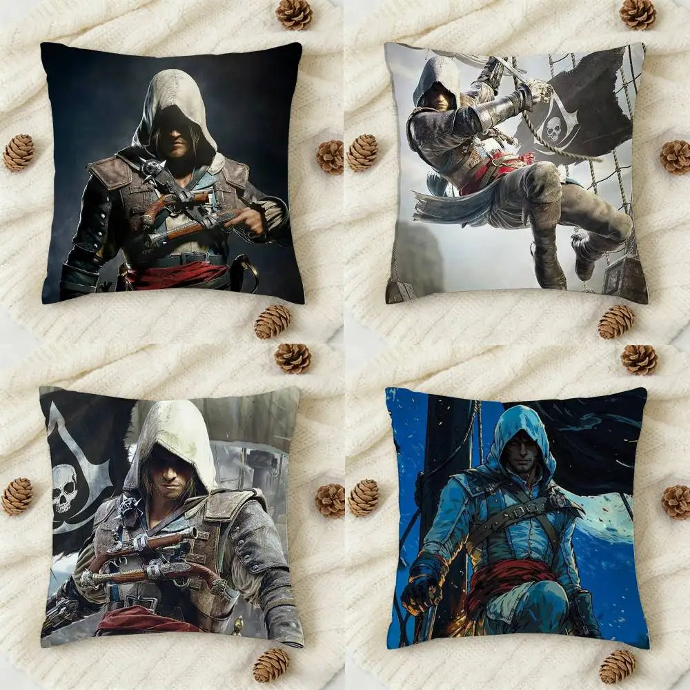 Game A-Assassins C-Creed Double-sided Printed Square Decorative Cushion Cover for Sofa Living Room Home Decor
Game A-Assassins C-Creed Double-sided Printed Square Decorative Cushion Cover for Sofa Living Room Home Decor