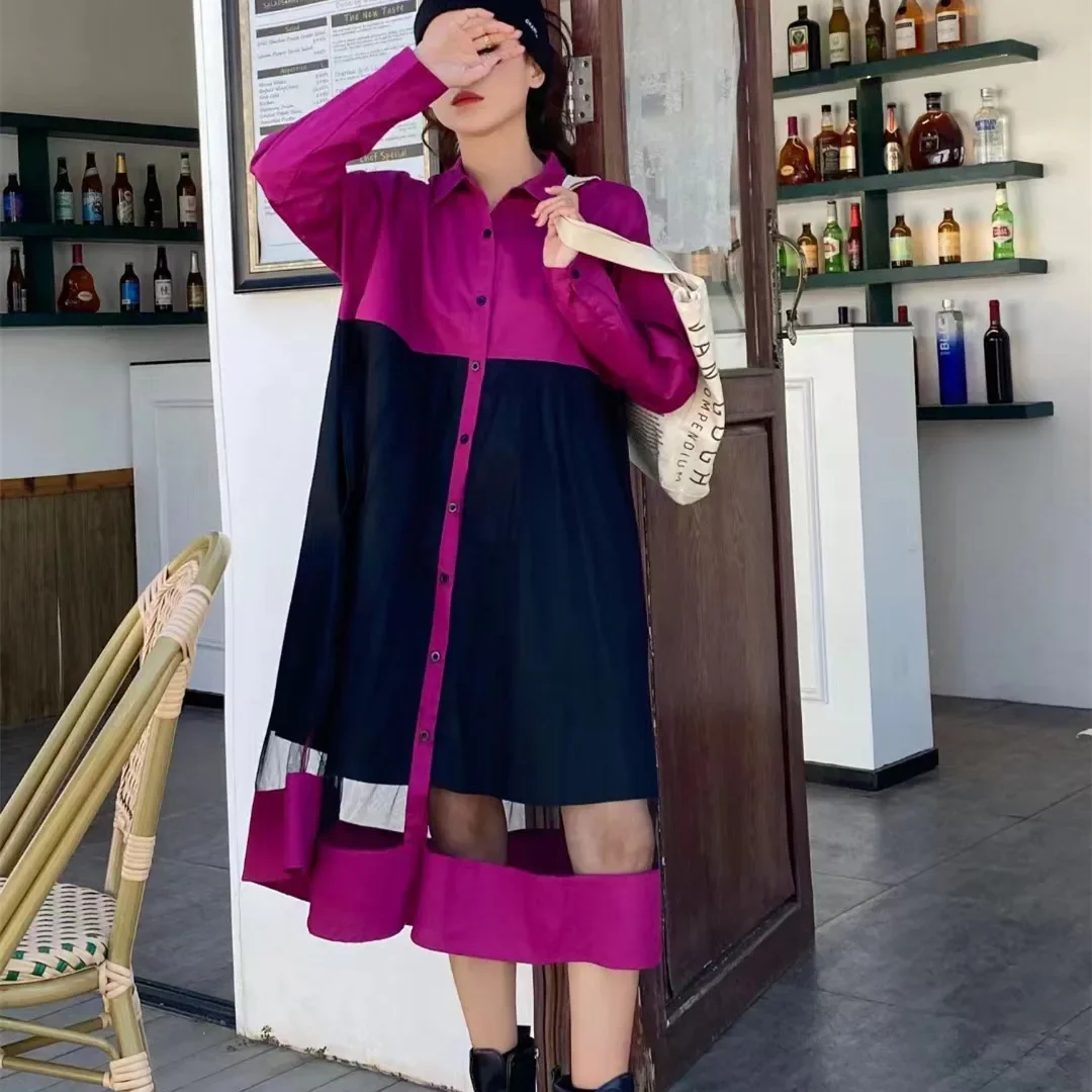 New Sexy Dress Robe Luxury Designer Women's Clothing Shirt Dress Long Sleeve Mesh Patchwork Streetwear Korean Fashion Buttons
New Sexy Dress Robe Luxury Designer Women's Clothing Shirt Dress Long Sleeve Mesh Patchwork Streetwear Korean Fashion Buttons