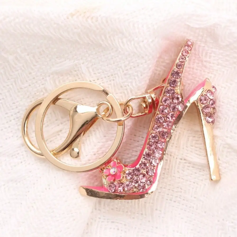 Pink High-Heel Keychain: Fashionable Decor Accessory, Stylish Gift
Pink High-Heel Keychain: Fashionable Decor Accessory, Stylish Gift
