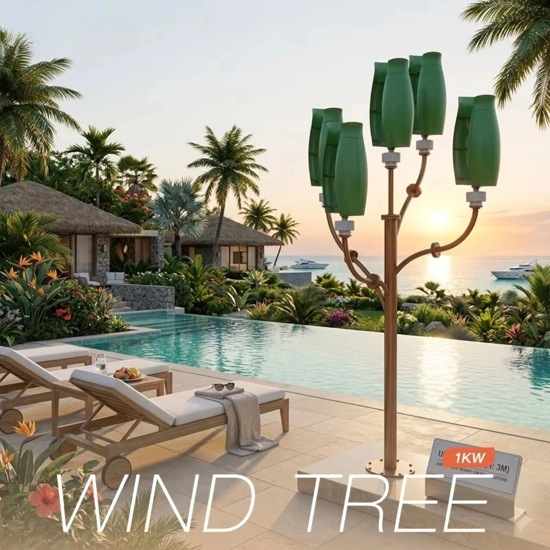 1kw All-Weather Wind Tree Turbine Generator Vertical Axis Helix Windmill for Island Power Supply Hybrid Solar Wind Systems
1kw All-Weather Wind Tree Turbine Generator Vertical Axis Helix Windmill for Island Power Supply Hybrid Solar Wind Systems
