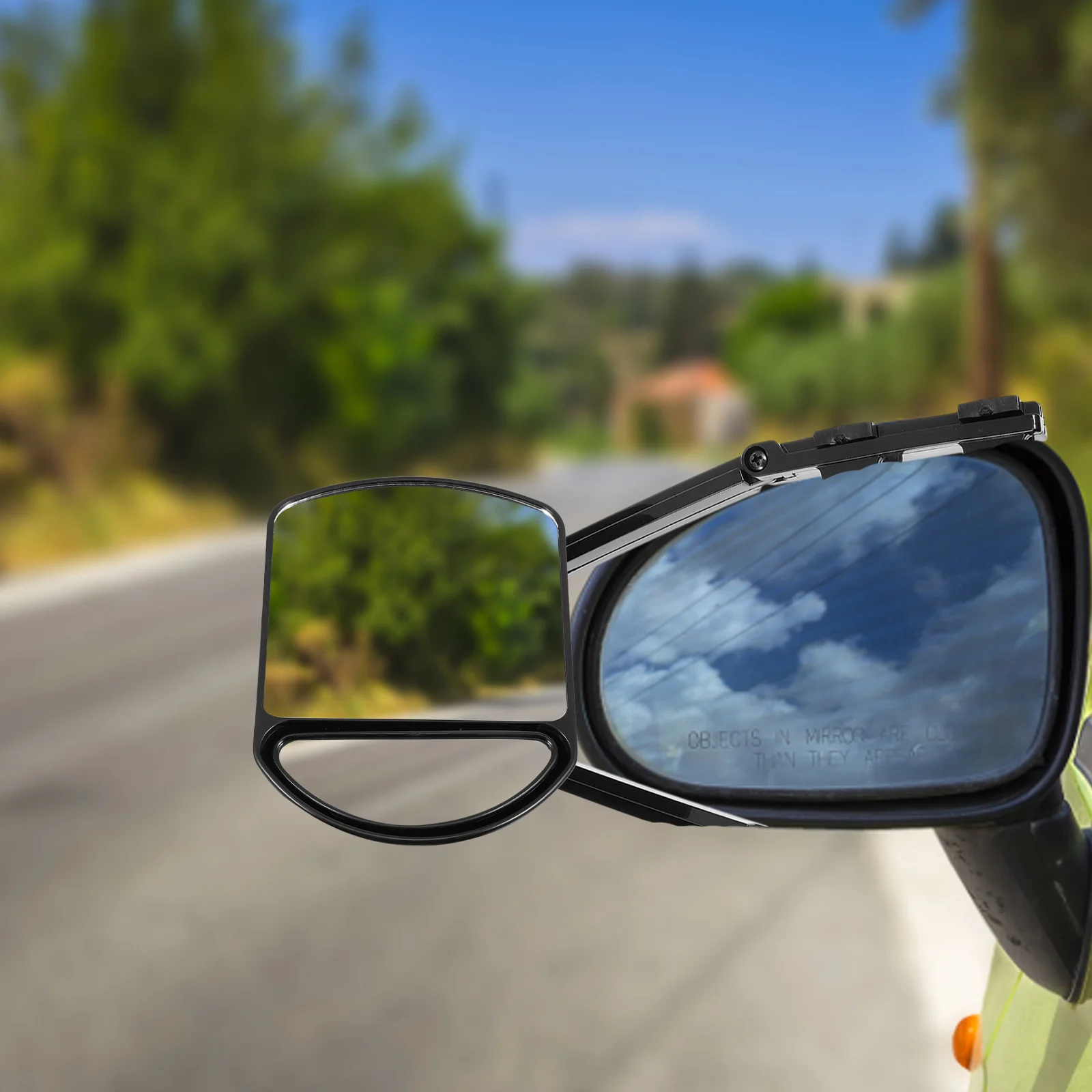 Car Blind Spot Mirrors Adjustable Extension Wing Mirror for Towing Trailer Wide Field Convex Auxiliary Rearview Mirror
Car Blind Spot Mirrors Adjustable Extension Wing Mirror for Towing Trailer Wide Field Convex Auxiliary Rearview Mirror