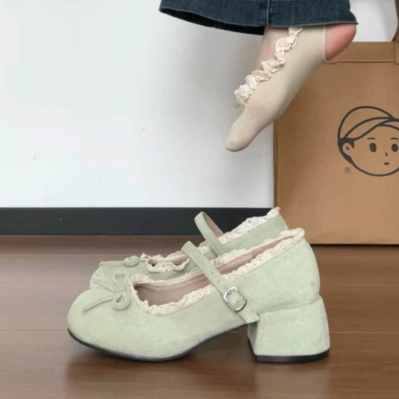 Fashion Mid Heels Women Mary Jane Shoes Ladies Elegant Butterfly-knot Dress Pumps 2026 Spring Women's Round Toe Slip On Shoes
Fashion Mid Heels Women Mary Jane Shoes Ladies Elegant Butterfly-knot Dress Pumps 2026 Spring Women's Round Toe Slip On Shoes
