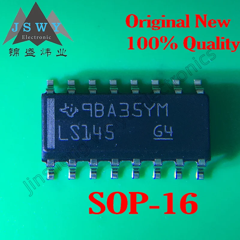 (2-10 pcs) SN74LS145DR LS145 SOP-16 Original 4-bit BCD Code Converted to Corresponding Decimal Output Decoder Chip In Stock
(2-10 pcs) SN74LS145DR LS145 SOP-16 Original 4-bit BCD Code Converted to Corresponding Decimal Output Decoder Chip In Stock