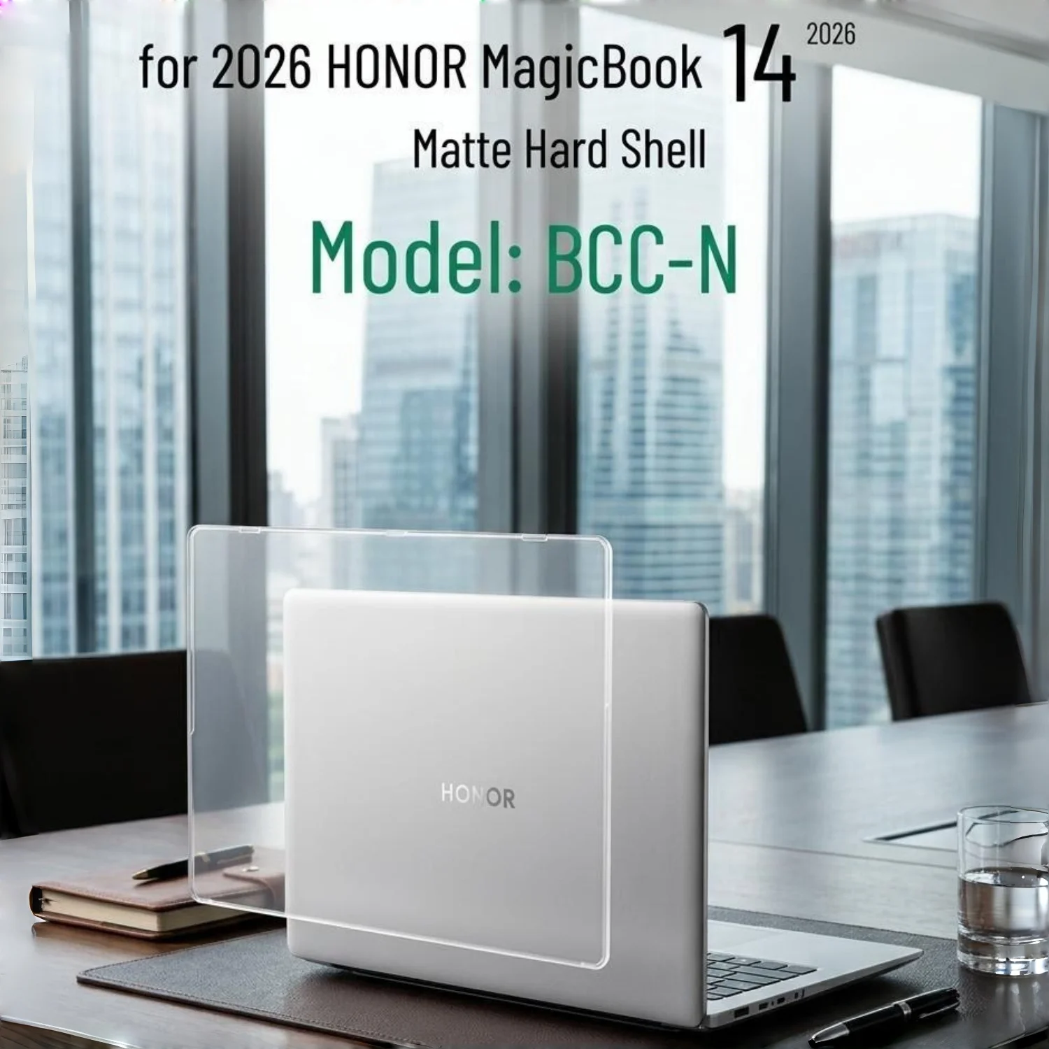 Smooth Matte Hard Shell for HONOR MagicBook 14 2026 Laptop Case Model BCC-N 14-inch Shockproof ABS Anti-Fingerprint Laptop Case
Smooth Matte Hard Shell for HONOR MagicBook 14 2026 Laptop Case Model BCC-N 14-inch Shockproof ABS Anti-Fingerprint Laptop Case