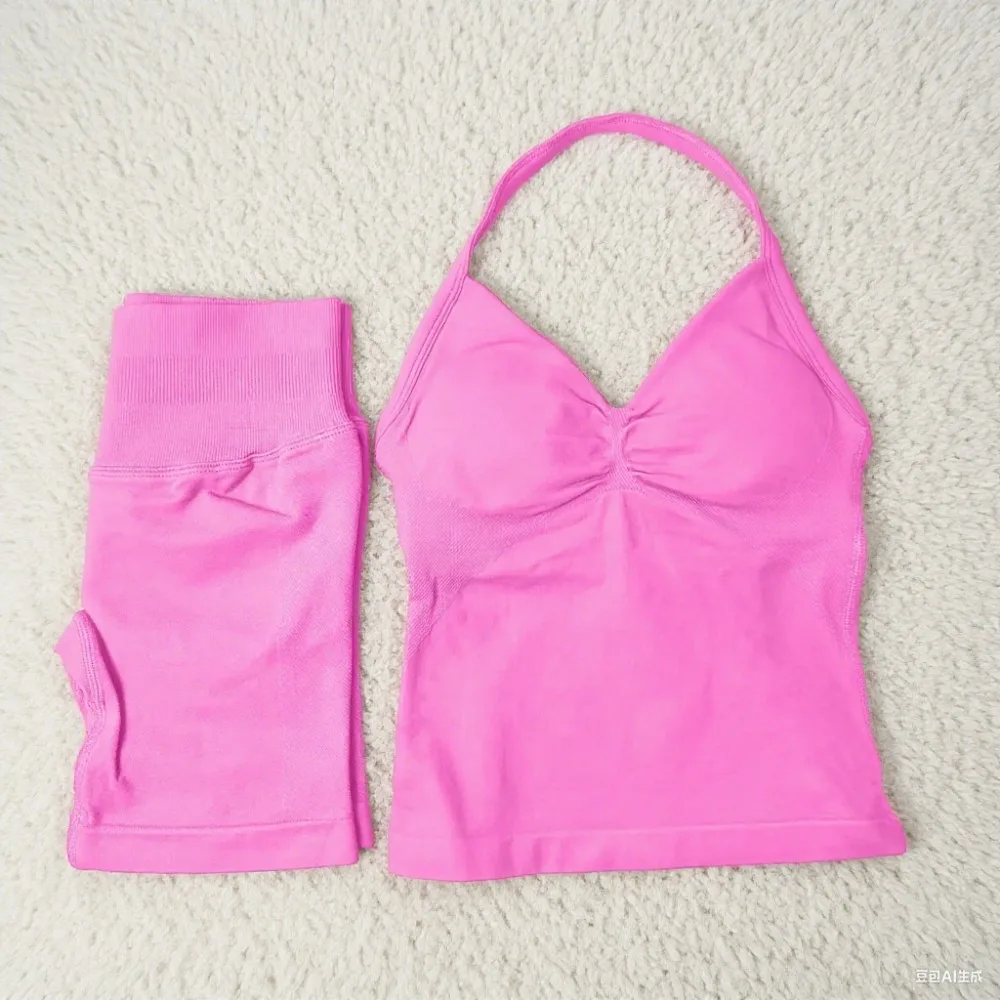 Летняя женская спортивная одежда из двух предметов для йоги, онлайн-топ на шнуровке, шорты, спортивная одежда, спортивный костюм для фитнеса, спортивная одежда для бега и тренировок
Летняя женская спортивная одежда из двух предметов для йоги, онлайн-топ на шнуровке, шорты, спортивная одежда, спортивный костюм для фитнеса, спортивная одежда для бега и тренировок