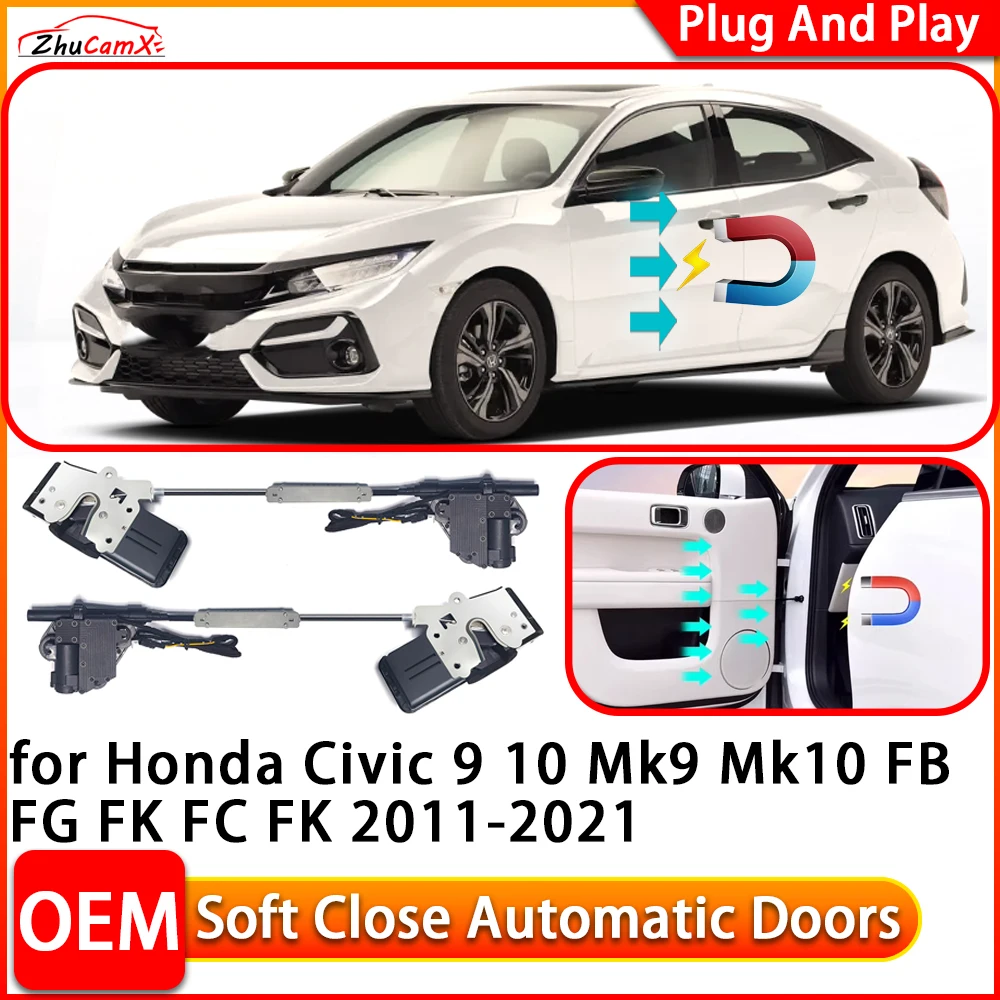 for Honda Civic 9 10 Mk9 Mk10 FB FG FK FC FK Automatic Electric Soft Close Door Closer Power Closing Door Comfort Closing System
for Honda Civic 9 10 Mk9 Mk10 FB FG FK FC FK Automatic Electric Soft Close Door Closer Power Closing Door Comfort Closing System
