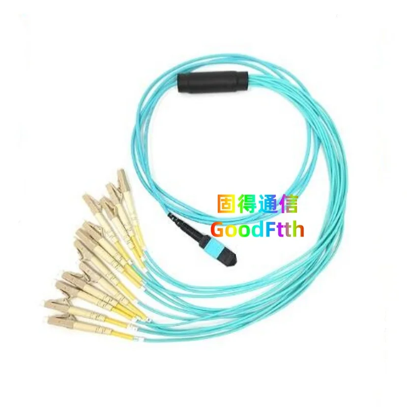 Harness Cable MPO(M)-12LC OM3 12 Core 1m 2m 3m 5m 6m 8m 10m 15m 20m 25m Patch Cord GoodFtth
Harness Cable MPO(M)-12LC OM3 12 Core 1m 2m 3m 5m 6m 8m 10m 15m 20m 25m Patch Cord GoodFtth