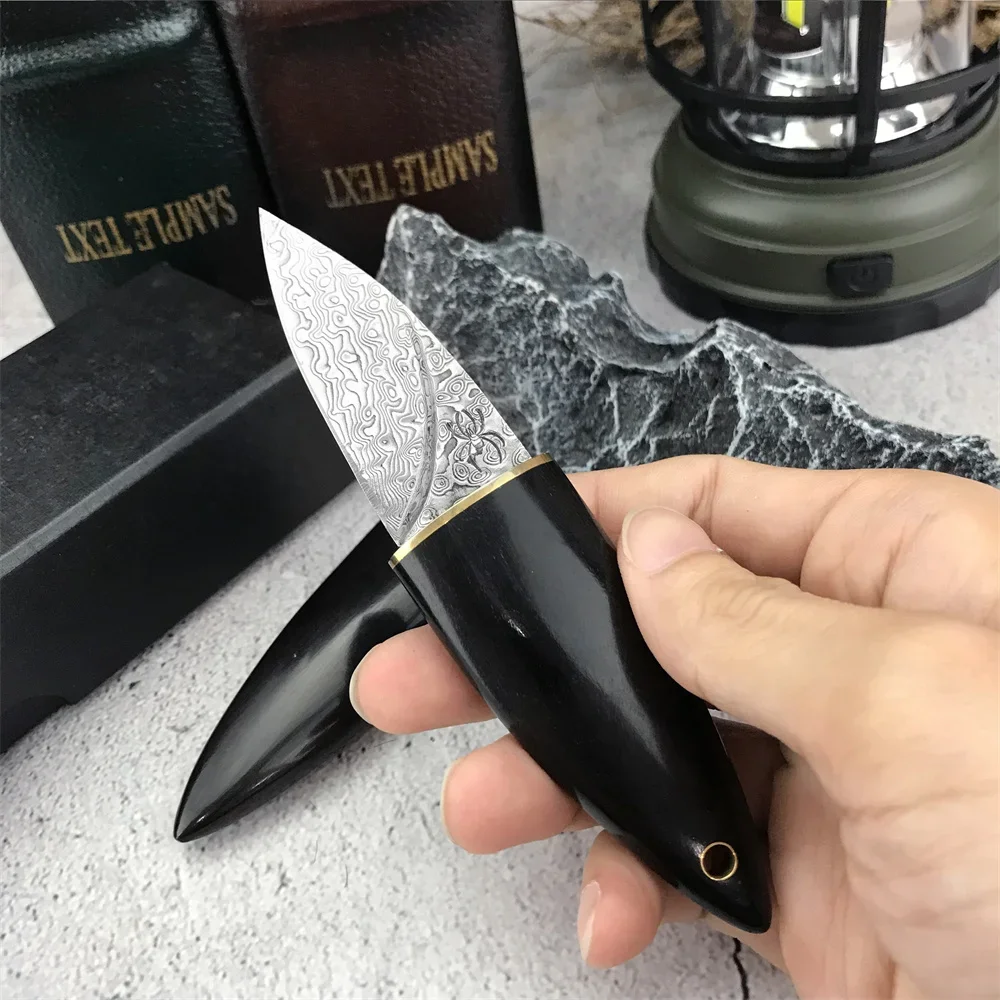 Non-Slip Rosewood Handle Damascus Pocket Knife for Hiking, Fishing and Wilderness Outdoor Tools Men's EDC Gear
Non-Slip Rosewood Handle Damascus Pocket Knife for Hiking, Fishing and Wilderness Outdoor Tools Men's EDC Gear