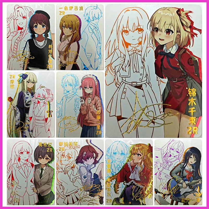 Аниме «История богини» Редкая коллекционная карта ZR Morgan Isshiki Iroha Gotoh Hitori Nishikigi Chisato Игрушки для мальчиков Подарок на день рождения
Аниме «История богини» Редкая коллекционная карта ZR Morgan Isshiki Iroha Gotoh Hitori Nishikigi Chisato Игрушки для мальчиков Подарок на день рождения