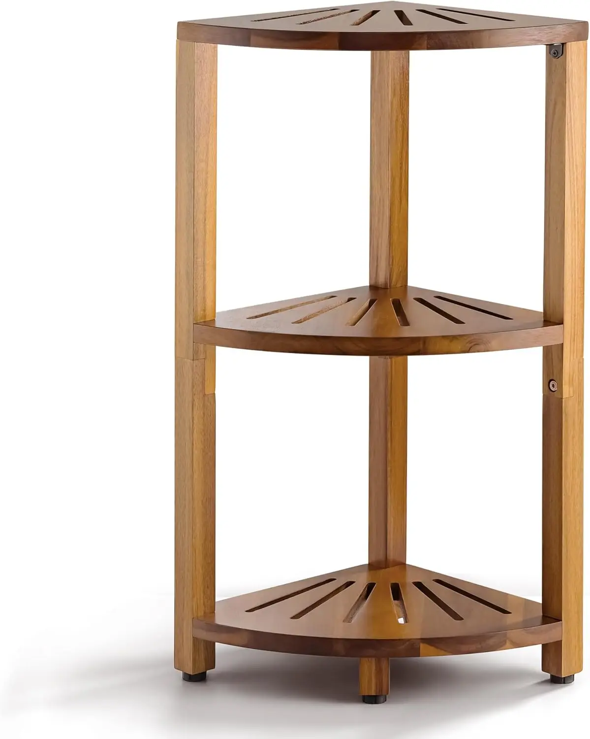 3-Tier Corner Shower Caddy Stand, Wood Organizer with Anti-Slip Feet, Waterproof Bathroom Shelf for Kitchen or Living Room
3-Tier Corner Shower Caddy Stand, Wood Organizer with Anti-Slip Feet, Waterproof Bathroom Shelf for Kitchen or Living Room
