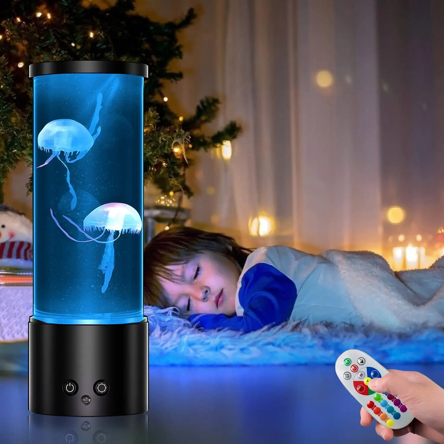 16 Colors Upgraded Ultra Silence LED Jellyfish Lamp Sleep Aid Night Light with Brushless Motor For Kids Gift Christmas Brithday
16 Colors Upgraded Ultra Silence LED Jellyfish Lamp Sleep Aid Night Light with Brushless Motor For Kids Gift Christmas Brithday